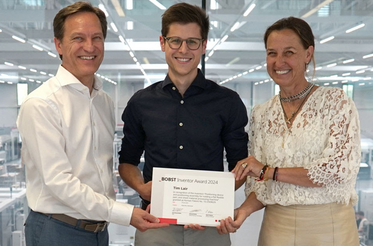 Bobst celebrates employee innovation with the 2024 Inventor Award