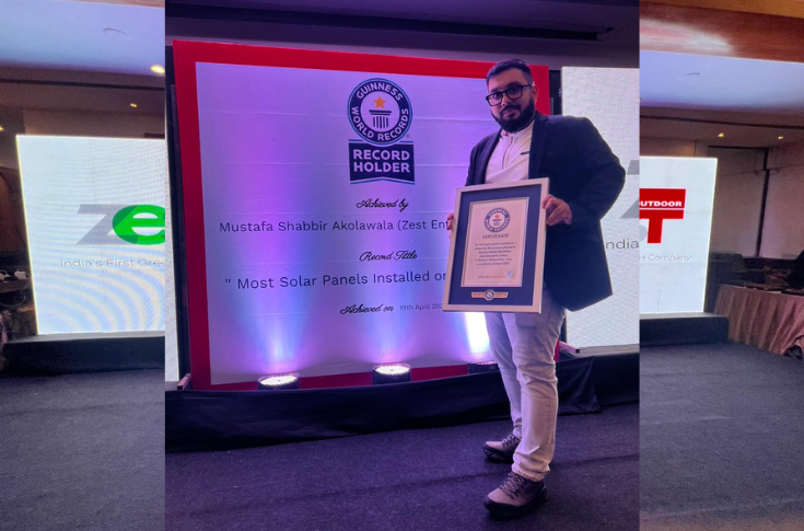 Zest secures Guinness for record solar panels on a billboard