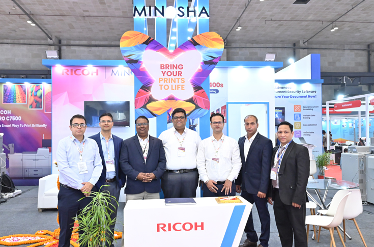 Minosha showcase at East India Print Pack 