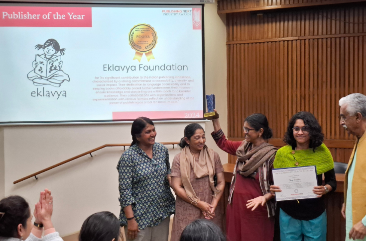 Eklavya Foundation awarded Publisher of the Year 2024