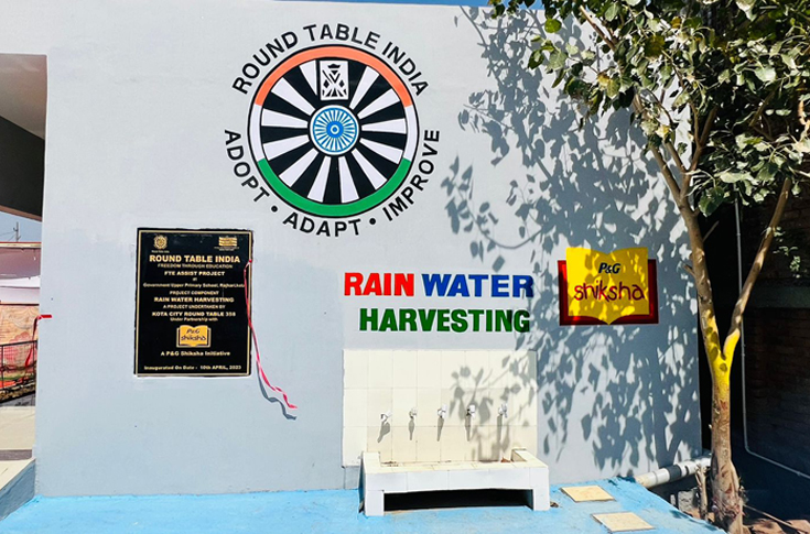 P&G installs rainwater harvesting at schools