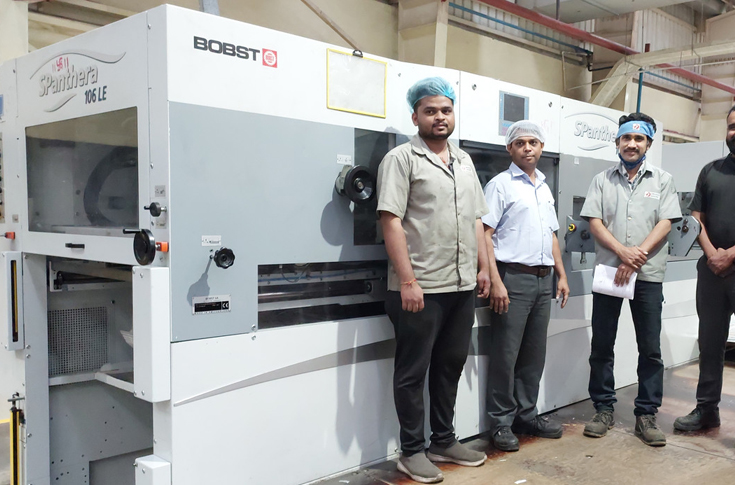 How Bobst helped breathe life into two old SPanthera die-cutters at Parksons