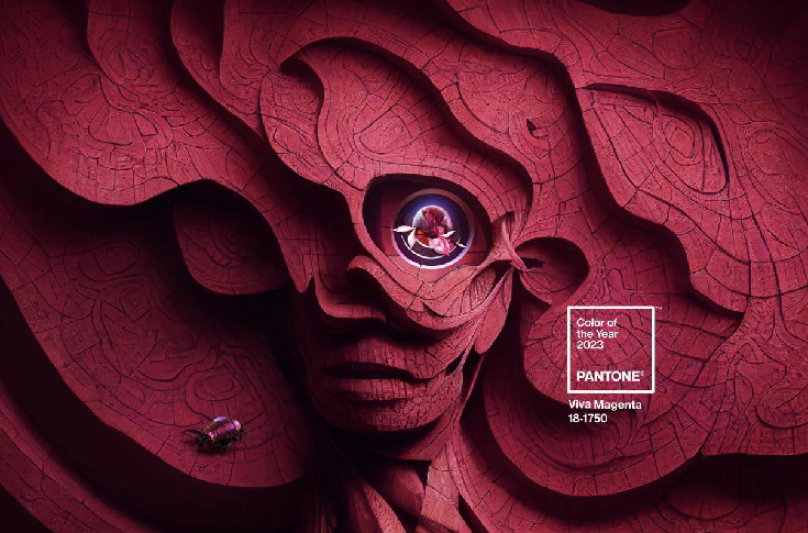 Pantone's colour of the year is 18-1750 Viva Magenta