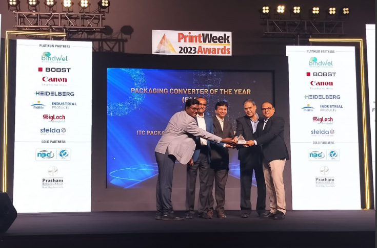 PrintWeek Awards 2023: ITC Packaging and Printing Business wins Packaging Converter of the Year (F&B) (Joint Winner)