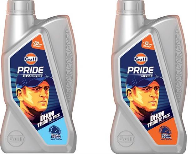 Gulf Oil India launches limited edition MS Dhoni tribute pack