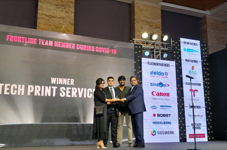PrintWeek Awards 2022: NRC Mani of Nutech Print Services wins Frontline Team Member during Covid-19