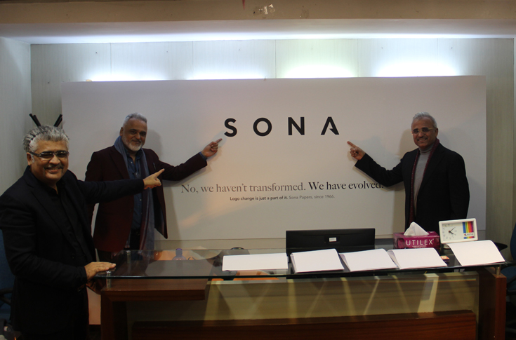 Sona Papers unveils new logo