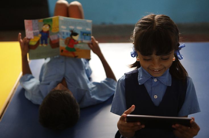 StoryWeaver’s repository of over 38,000 books to promote reading literacy