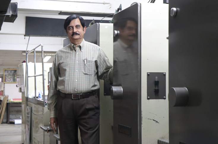  Print in Bengaluru: BE Satish of Karnataka Offset Printers Association