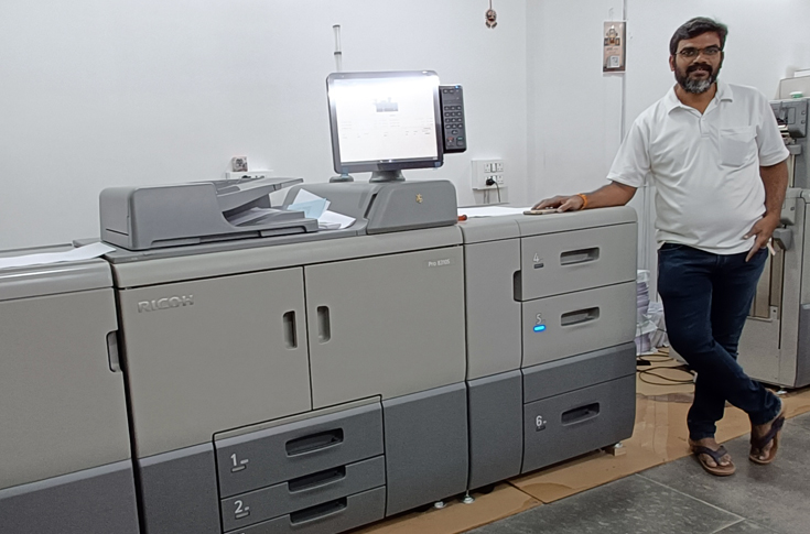 Guntur’s Impress Advertising grows with Ricoh