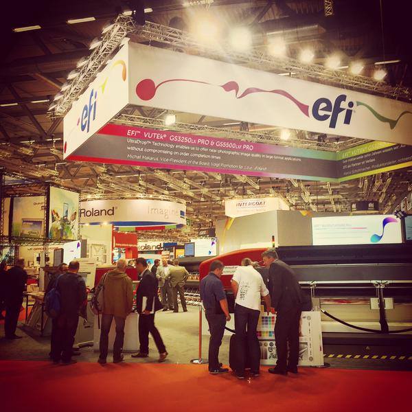 EFI introduces fastest Vutek at Fespa 2015
