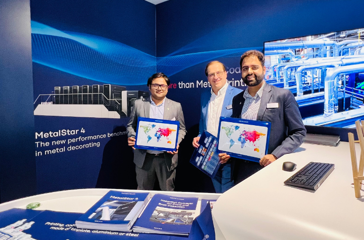 Mumbai's Inkspired MetalPrint orders India’s first K&B MetalStar and MetalCoat at Drupa