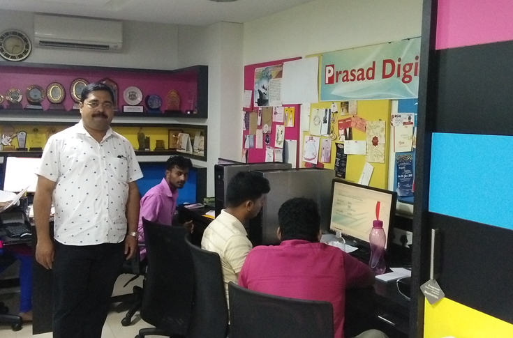 A humble family press in Kulshekar