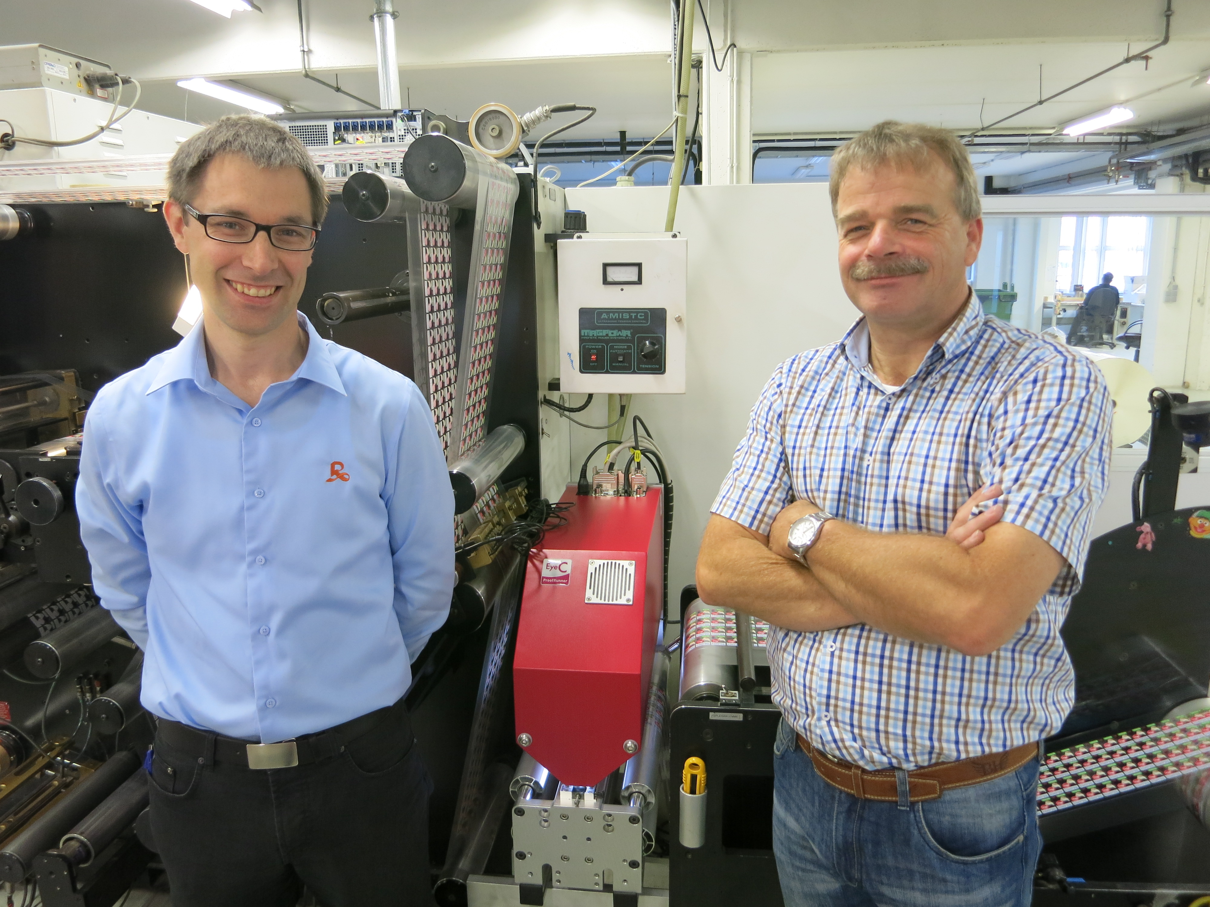 Reynders buys EyeC´s thousandth print inspection system