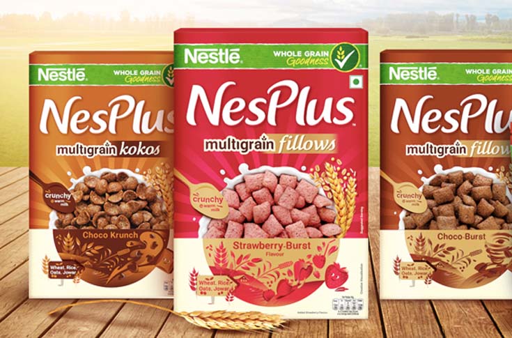 Nestle enters packaged breakfast market with Nesplus; Elephant designs packaging