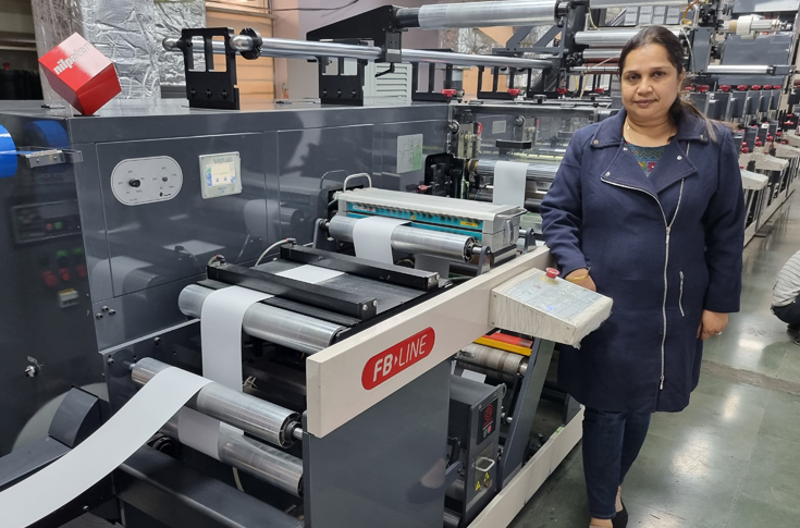 Holosafe Security Labels installs Nilpeter FB Line