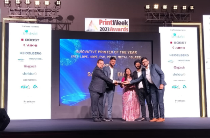 PrintWeek Awards 2023: Sai Paks India wins Innovative Printer of the Year (PET, LDPE, HDPE, PVC, PP, PS, metal / glass) (Joint Winner)