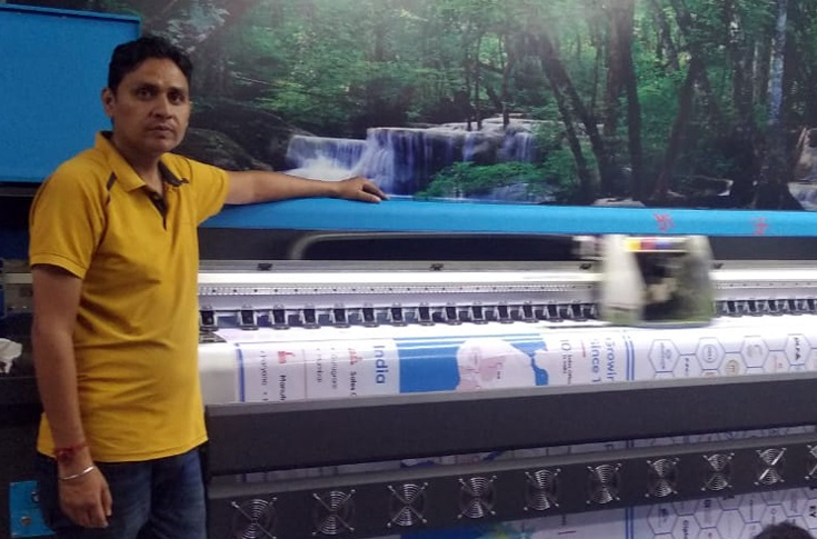 Faridabad’s 6th Wall chooses Pixeljet for printing stage graphics