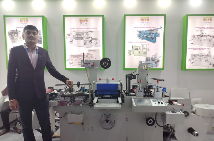 Pamex 2024: Neha Label showcases label punching machines