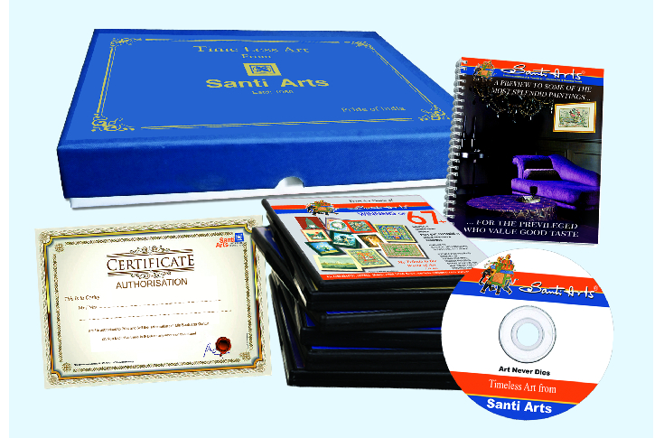 Santi Arts’ artworks available for purchase