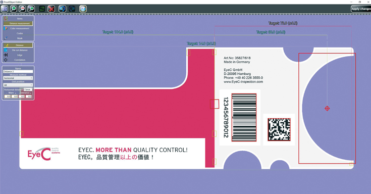EyeC integrates distance measurement into its print inspection