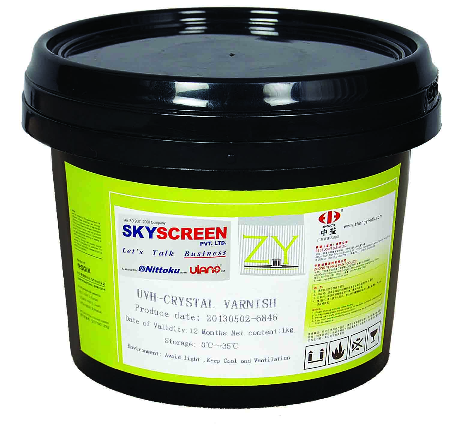 Skyscreen’s Zhongyi special effect UV varnish