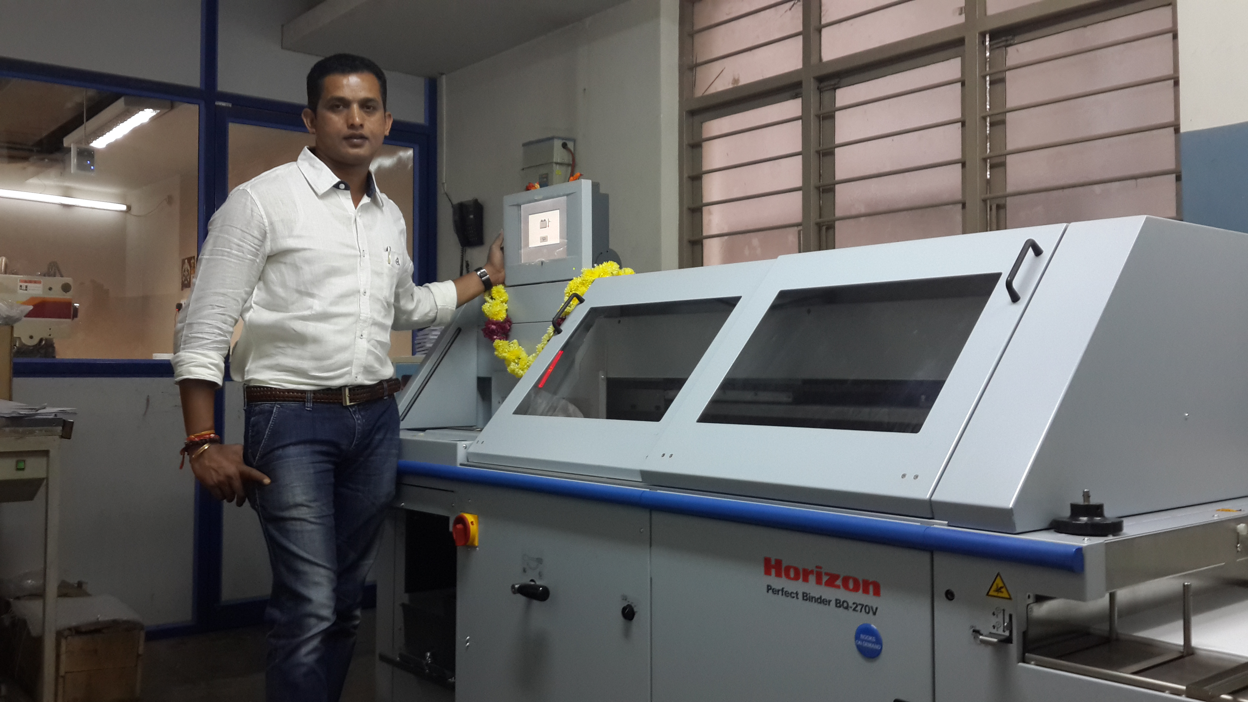 Mangala Process adds perfect binding capability with Horizon BQ 270V
