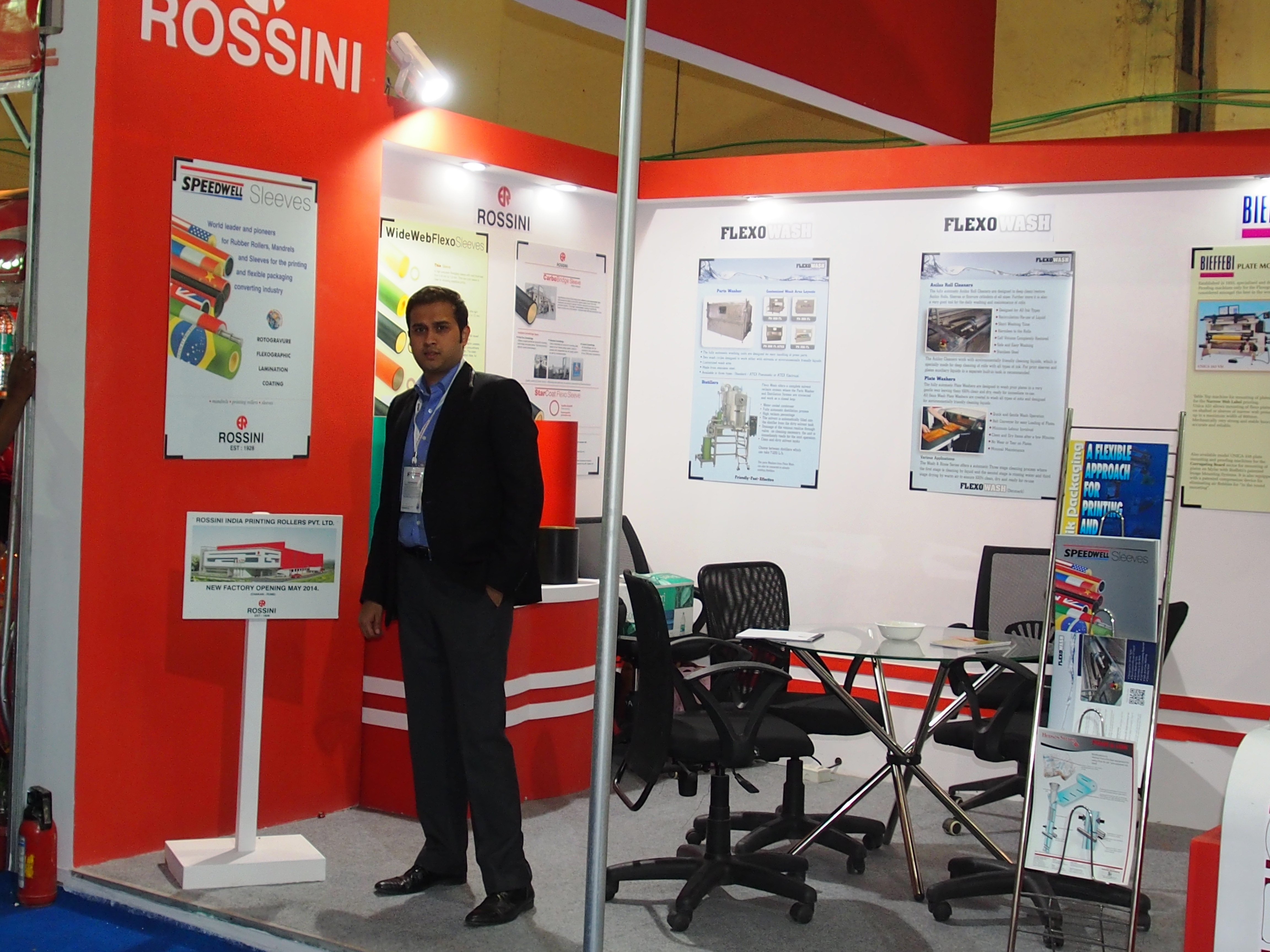 Rossini sets up a rubber roller factory in Pune