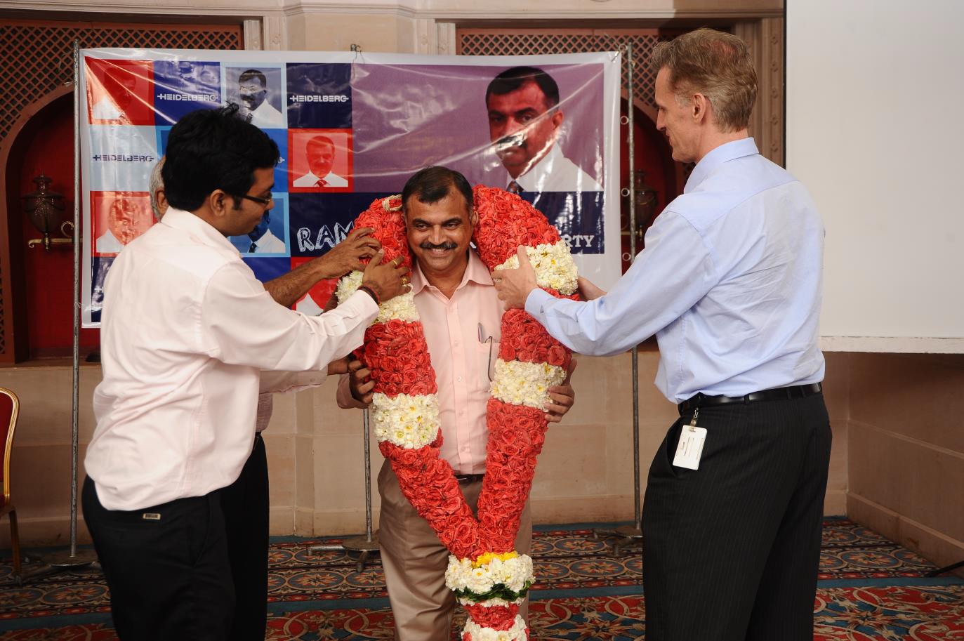Ramakrishnan retires from Heidelberg after 30 solid years of service