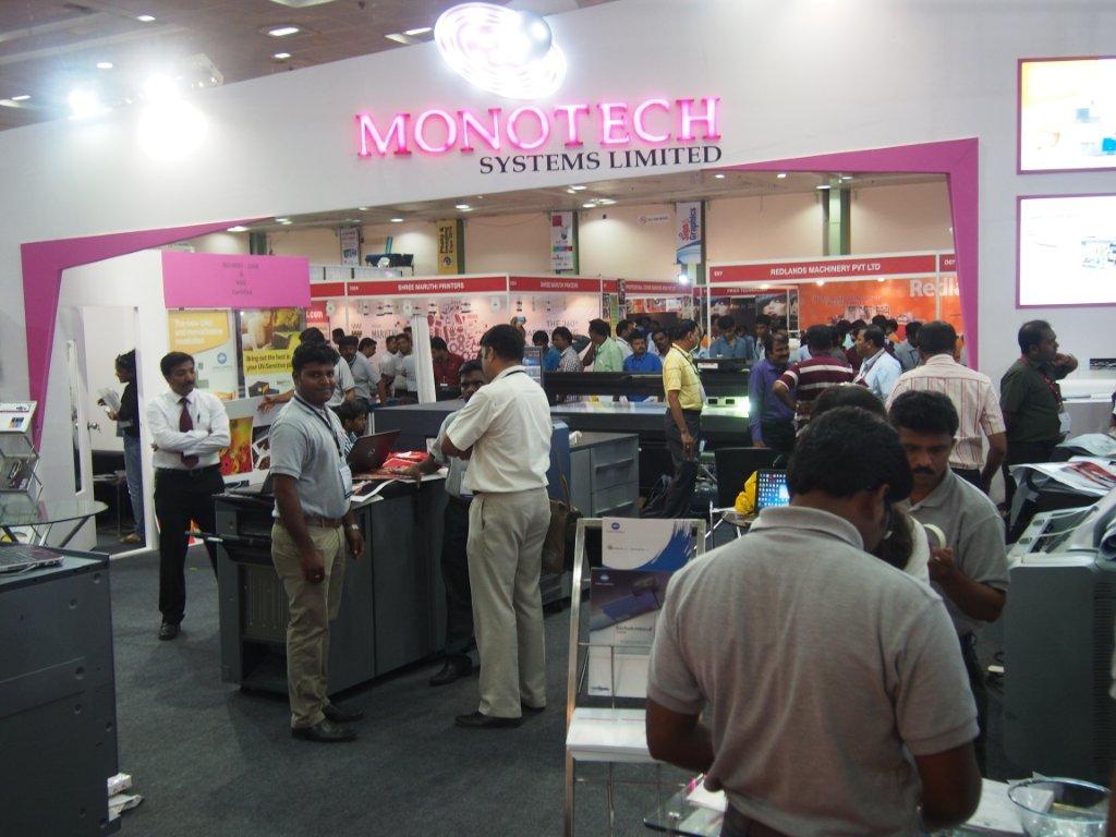 Monotech dazzle with their biggest presence in PrintExpo