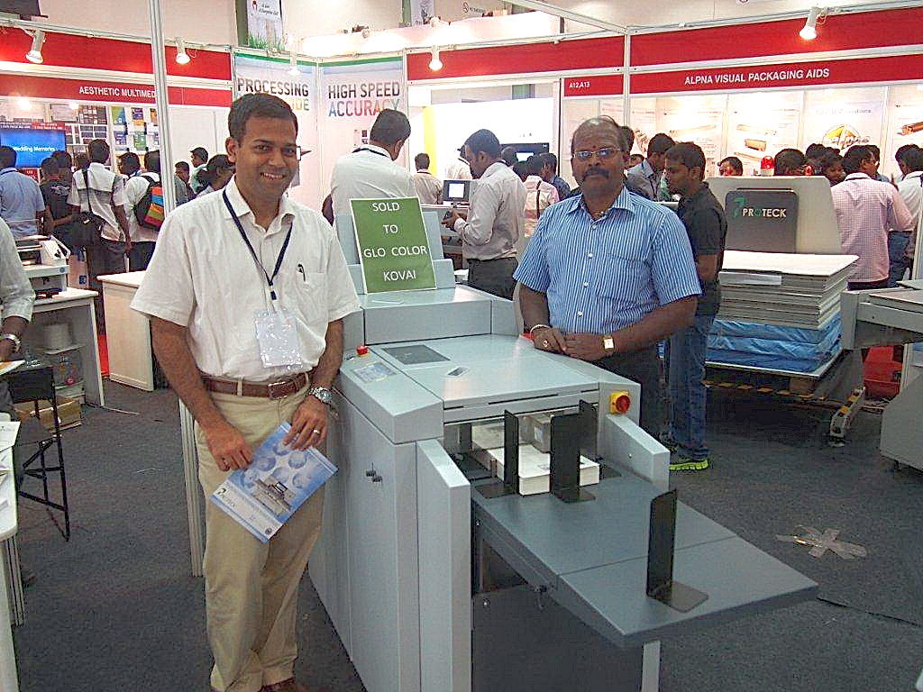 Proteck Machinery adds Glo Color Lab to their clientele at PrintExpo