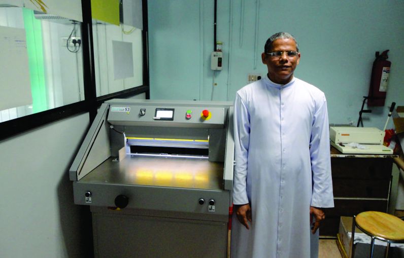 Viani Printings install Kerala's first Grafcut cutting machine from Proteck