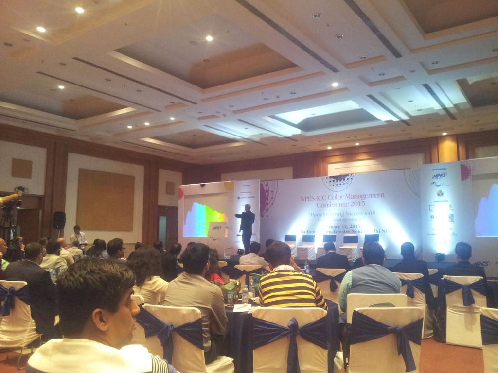 Colour management gyaan at NPES