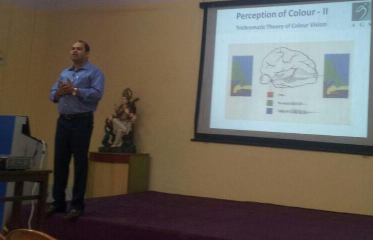 Colour matching workshop at SIES