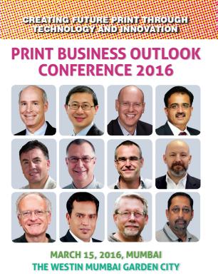 Print business outlook conference on 15 March