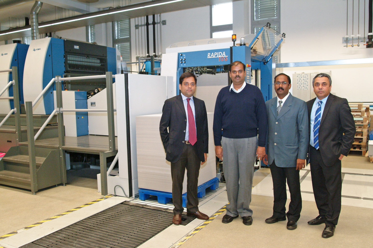 Seeking higher degrees of automation, packaging converters adopt Rapida 106