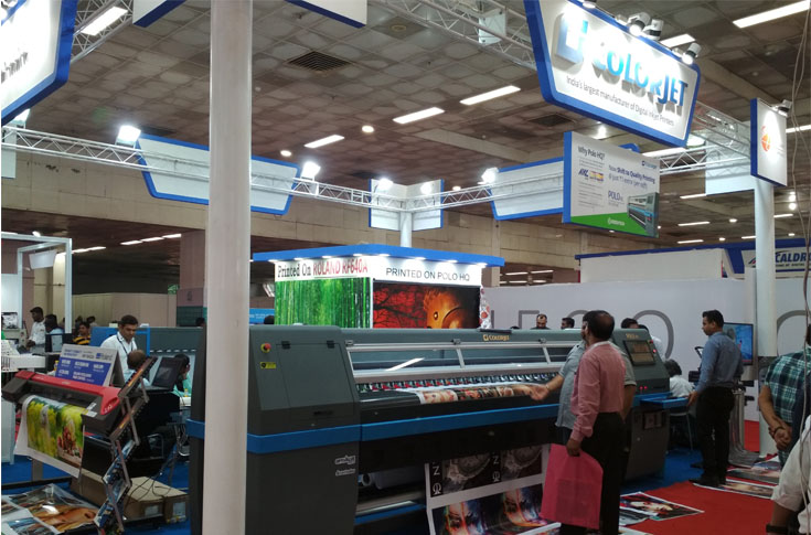 Colorjet launches Polo HQ at Sign India 2018