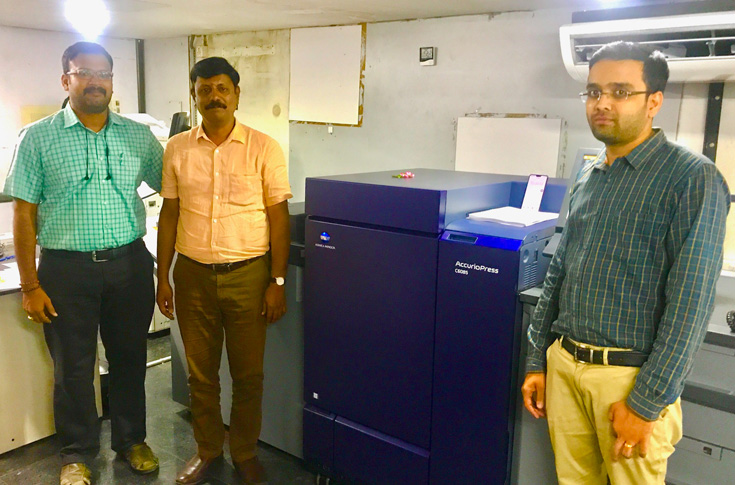 Print Hub installs Konica Minolta AccurioPress C6085