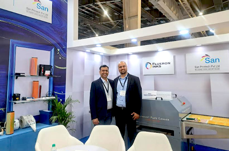 Labelexpo 2024: Flueron Inks and San Printech have good showing