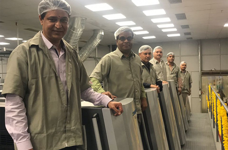 Parksons Packaging installs Heidelberg XL 106 at Sri City