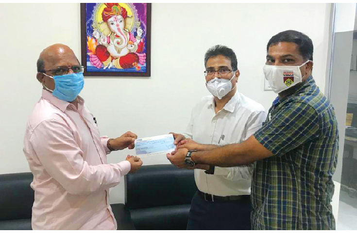 TOPA receives Rs 12.5 lakhs in donation for Excellence Centre