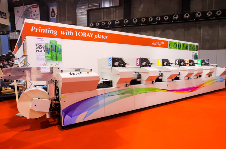 Labelexpo 2019: Toray and Codimag to highlight  waterless offset printing