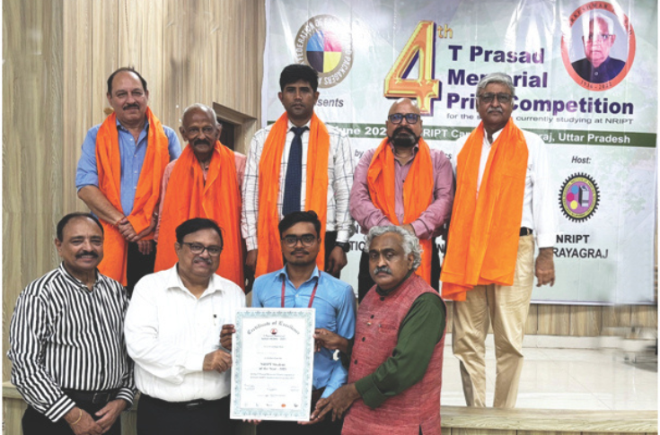 Nikhil Yadav wins T Prasad Memorial Gold Medal 2025 