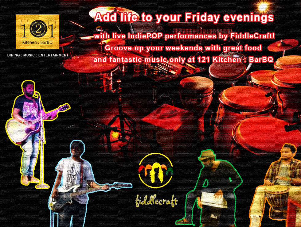 121 Kitchen : BarBQ- FiddleCraft Friday