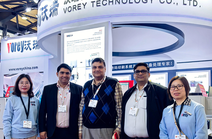 Kridwinn books eight Vorey die-cutters at Labelexpo Asia 