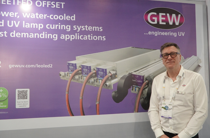 GEW at Pamex assesses sheetfed UV opportunities in India 