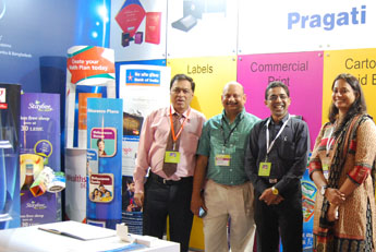 Marin honours Pragati Offset for printing of Lama displays