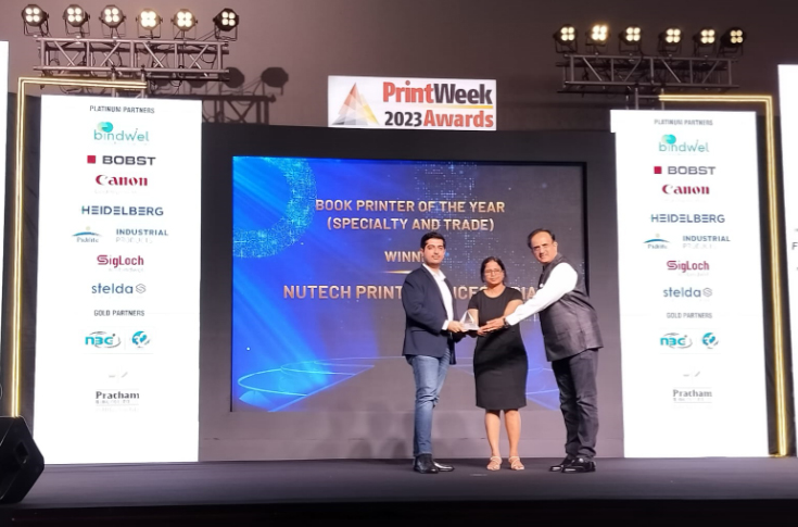 PrintWeek Awards 2023: Nutech Print Services - India wins Book Printer of the Year (Specialty and Trade) (Joint Winner)
