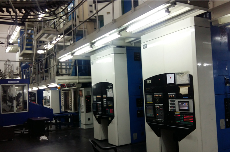 Malayala Manorama optimises ink setting