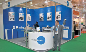 Teknek web-cleaning system is installed on Procam flexo press